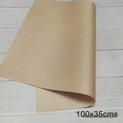 Minirollo (100x35cms) - Cuerina Lichi Metalizado - Mango Met