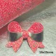 Pack de 4 Cuerinas Doble Vista Chunky Glitter Colores Neon/ Plateado (35x25cms) + Plantillas de Regalo