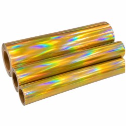 Minirollo  (100x35cms) -  Dorado Holográfico