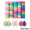 Pack de 5 Láminas de Vinil Arcoiris y Encaje (20x15cms)