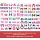 Pack Digital de Plantillas Descargables e Imprimibles de Moños - Sirve para Cricut y Cameo  - 270 modelos