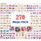 Pack Digital de Plantillas Descargables e Imprimibles de Moños - Sirve para Cricut y Cameo  - 270 modelos