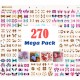 Pack Digital de Plantillas Descargables e Imprimibles de Moños - Sirve para Cricut y Cameo  - 270 modelos
