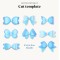 Pack Digital de Plantillas Descargables e Imprimibles de Moños - 8 Estilos
