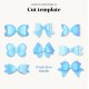 Pack Digital de Plantillas Descargables e Imprimibles de Moños - 8 Estilos