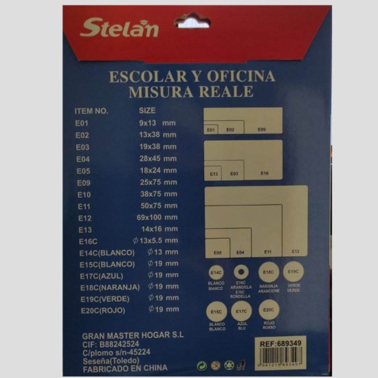 Etiqueta Autoadhesiva 50x75mm - E11