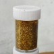 Glitter Escarcha en Polvo - Frasco Chico Dorado