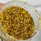 Glitter Escarcha en Polvo - Frasco Chico Dorado