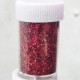 Glitter Escarcha en Polvo - Frasco Chico Rojo