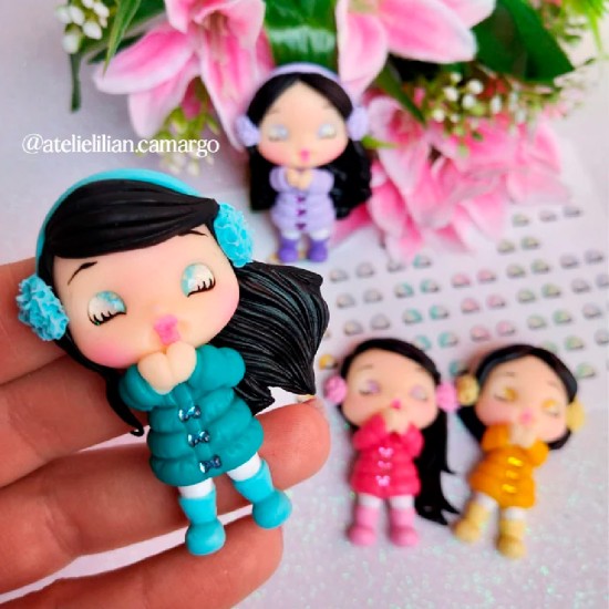 Párpados 3D Resinados - Nivia Arts Párpados 050- 4x6mm✔️