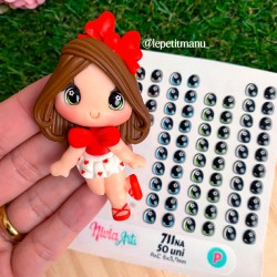 Ojos 3D Resinados - Nivia Arts 711✔️