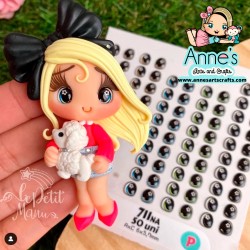 Ojos 3D Resinados - Nivia Arts 711✔️
