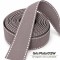 Cinta Gros Puntadas (38mm) - Pieza 5 metros GRIS PLATA #012W