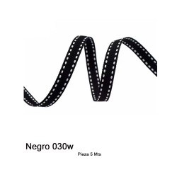 Cinta Gros Puntadas (9mm) - Pieza 5 metros NEGRO #030W