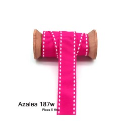 Cinta Gros Puntadas (9mm) - Pieza 5 metros AZALEA #187W