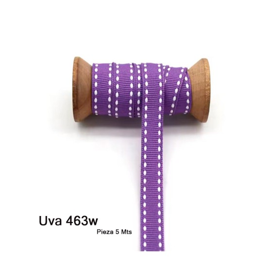 Cinta Gros Puntadas (25mm) - Pieza 5 metros UVA #463W