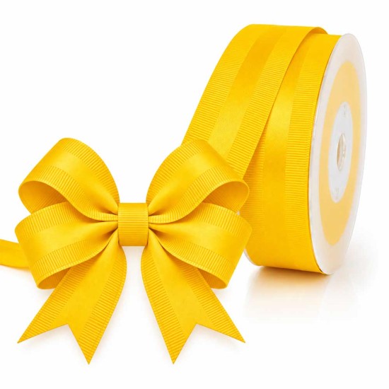 Cinta Gros Centro de Satín (38mm) Amarillo Mostaza #662 - Pieza 5 metros Cinta Gros Centro de Satín (38mm) Amarillo Mostaza #662 - Pieza 5 metros