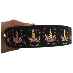 Cinta Gros AAA Foil Por Metro (40mm) - Unicornio 