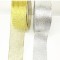 Cinta de Organza Metalizada 4cms - Rollo de 18,2mts