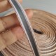 Cinta Gross Pespunte Por Metro  (10mm) -  Plomo