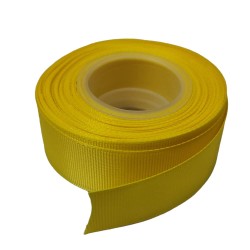 Cinta Gros de 4 cms - #13 AMARILLO - Rollo de 13,7 metros