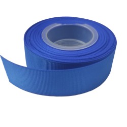 Cinta Gros de 2,5 cms - #6 AZUL REY - Rollo de 13,7 metros