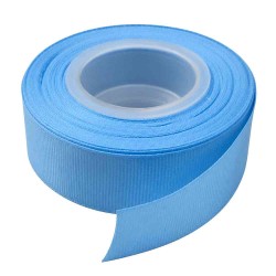 Cinta Gros de 1cm - #10 CELESTE - Rollo de 13,7 metros Cinta Gros de 1cm - #10 CELESTE - Rollo de 13,7 metros