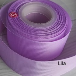 Cinta Gros de 1cm - #20 LILA - Rollo de 13,7 metros