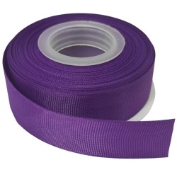 Cinta Gros de 2,5 cms - #9 MORADO - Rollo de 13,7 metros