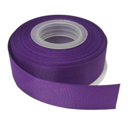 Cinta Gros de 1cm - #9 MORADO - Rollo de 13,7 metros