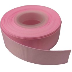 Cinta Gros de 2,5 cms - #11 ROSADO - Rollo de 13,7 metros