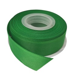 Cinta Gros de 4 cms - #15 VERDE NAVIDAD - Rollo de 13,7 metros