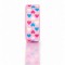 Cinta Gros Estampada Triple A - YAMA (25mm) - Corazones Rosado - Pieza de 5 metros