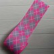 Cinta Gros Estampada 75mm #16 - Rollo 5 metros - Oxford Gris/Rosado