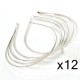Cintillo Metálico 5mm - Pack de 12