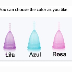 Copa Menstrual de Silicona - 1 unidad