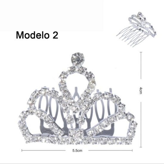 Coronas de Pedrería y Acero - Varios Modelos