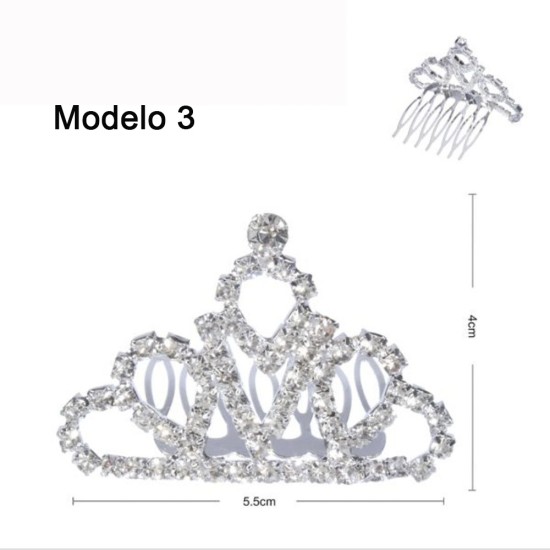 Coronas de Pedrería y Acero - Varios Modelos