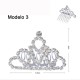 Coronas de Pedrería y Acero - Varios Modelos