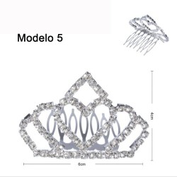 Coronas de Pedrería y Acero - Varios Modelos