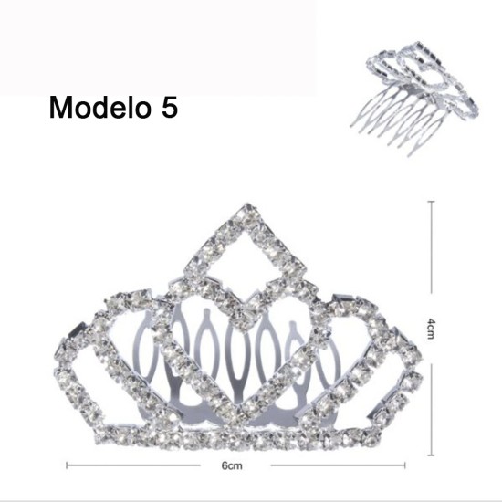 Coronas de Pedrería y Acero - Varios Modelos