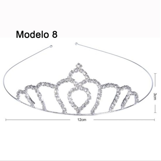 Coronas de Pedrería y Acero - Varios Modelos