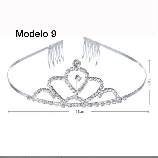Coronas de Pedrería y Acero - Varios Modelos