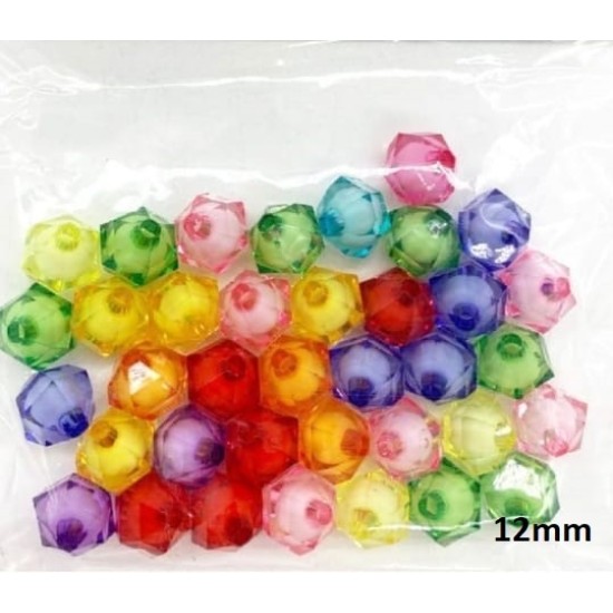 Cuentas (12mm) Colores 6
