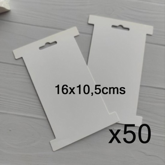 Cartones Etiquetas Multiuso 16x10,5cms -Pack de 50