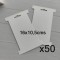 Cartones Etiquetas Multiuso 16x10,5cms -Pack de 50