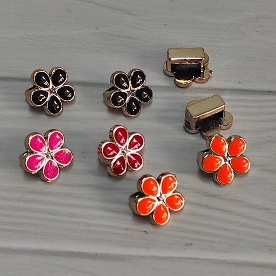 Flor Centro de Lazo - Pack de 8 unidades
