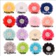 Flor de Lujo con Encaje, Perlas y Strass - 9cms