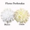 Flor de Tela Perforada 10cms - Por Unidad