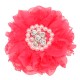 Flor de Lujo con Encaje, Perlas y Strass - 9cms